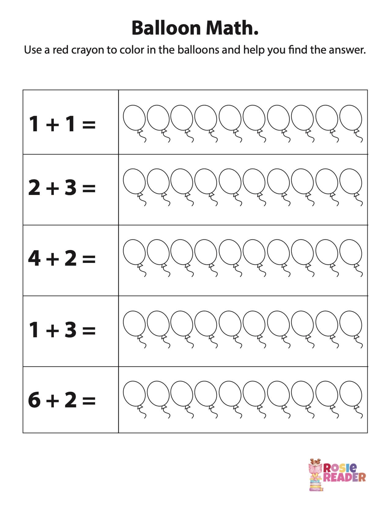 preschool math worksheets free printable