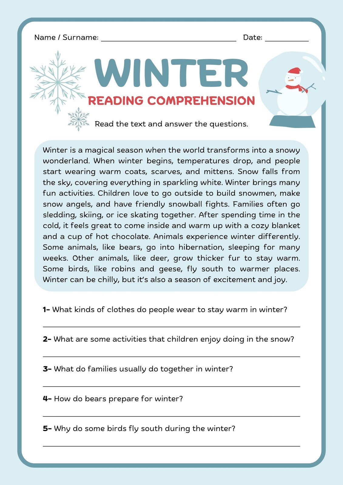 Customize 523 Reading Comprehension Worksheets Templates Online Canva
