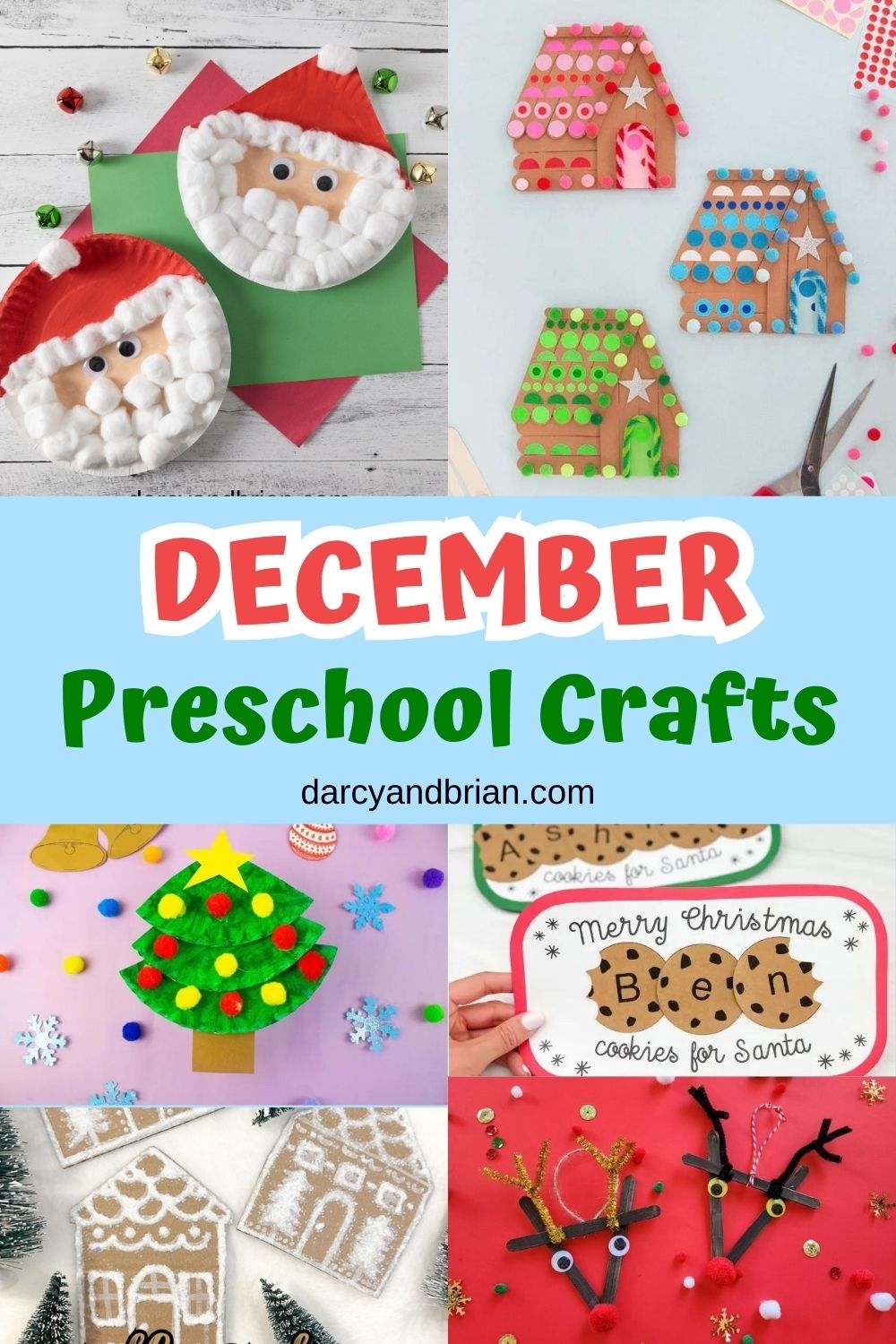 December Preschool Crafts Fun And Educational Holiday Activities