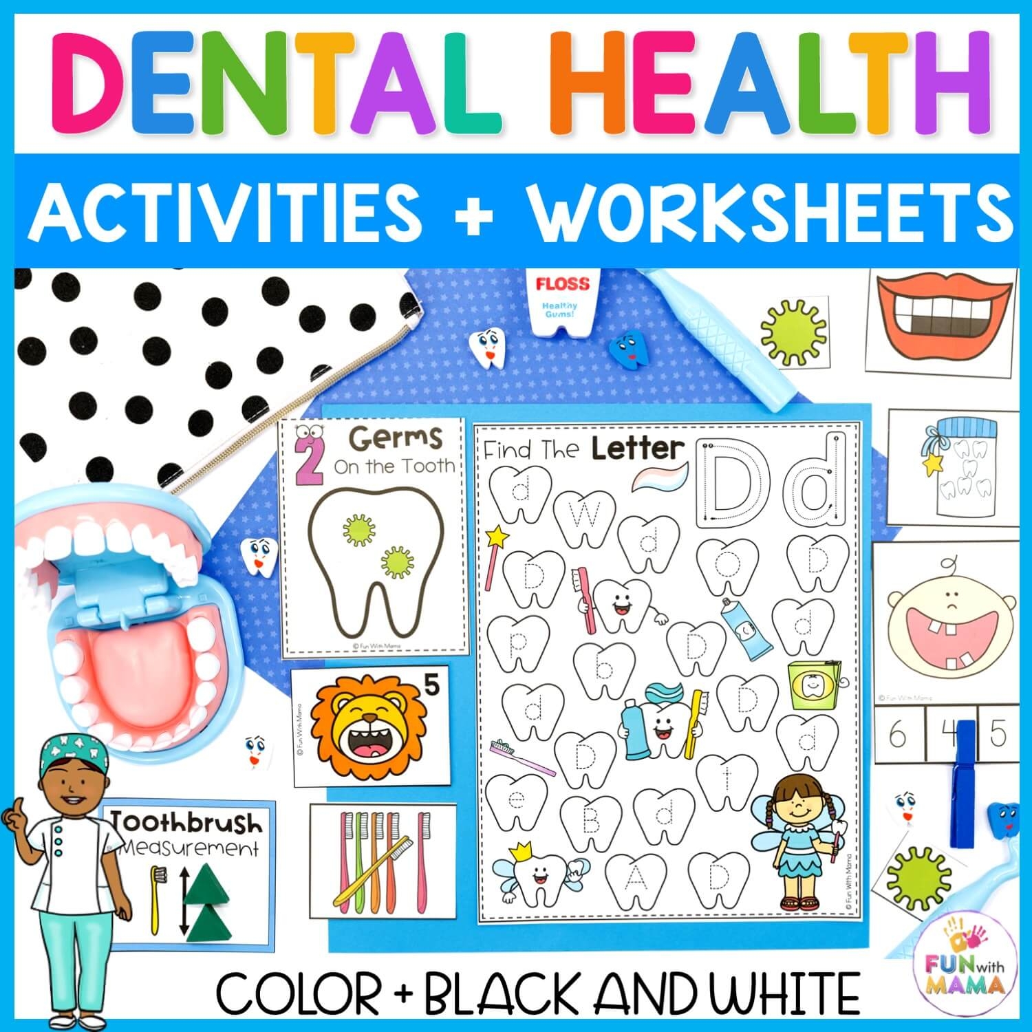 Dental Activities For Preschoolers Fun With Mama