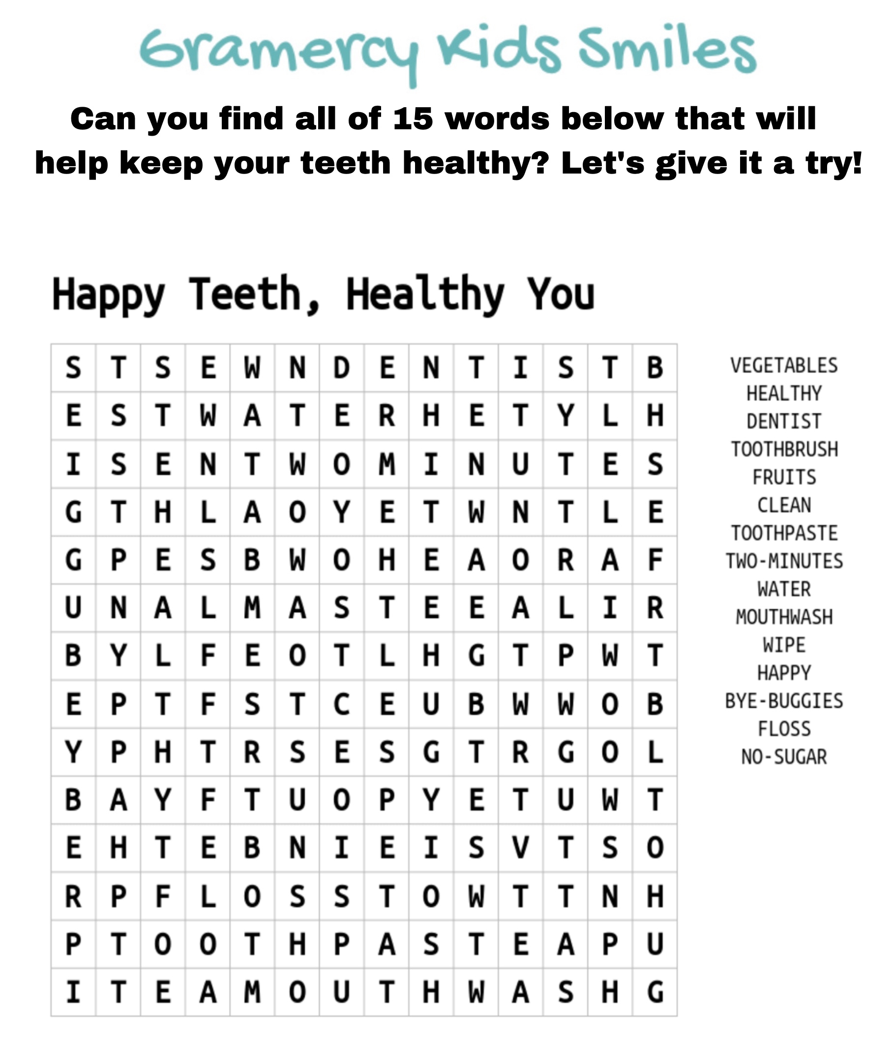 Dental Hygiene Worksheets For Kids Gramercy Kids Smiles Dental Hygiene Worksheets For Kids Gramercy Kids Smiles