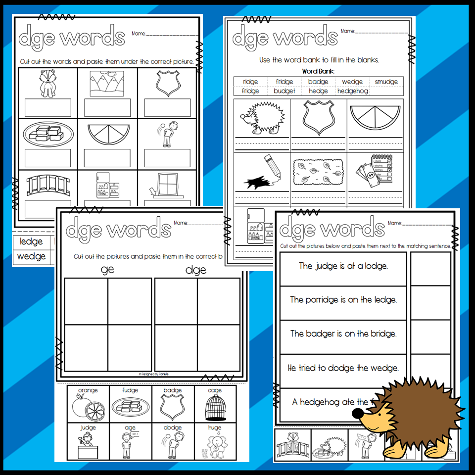 DGE Words Worksheets Made By Teachers