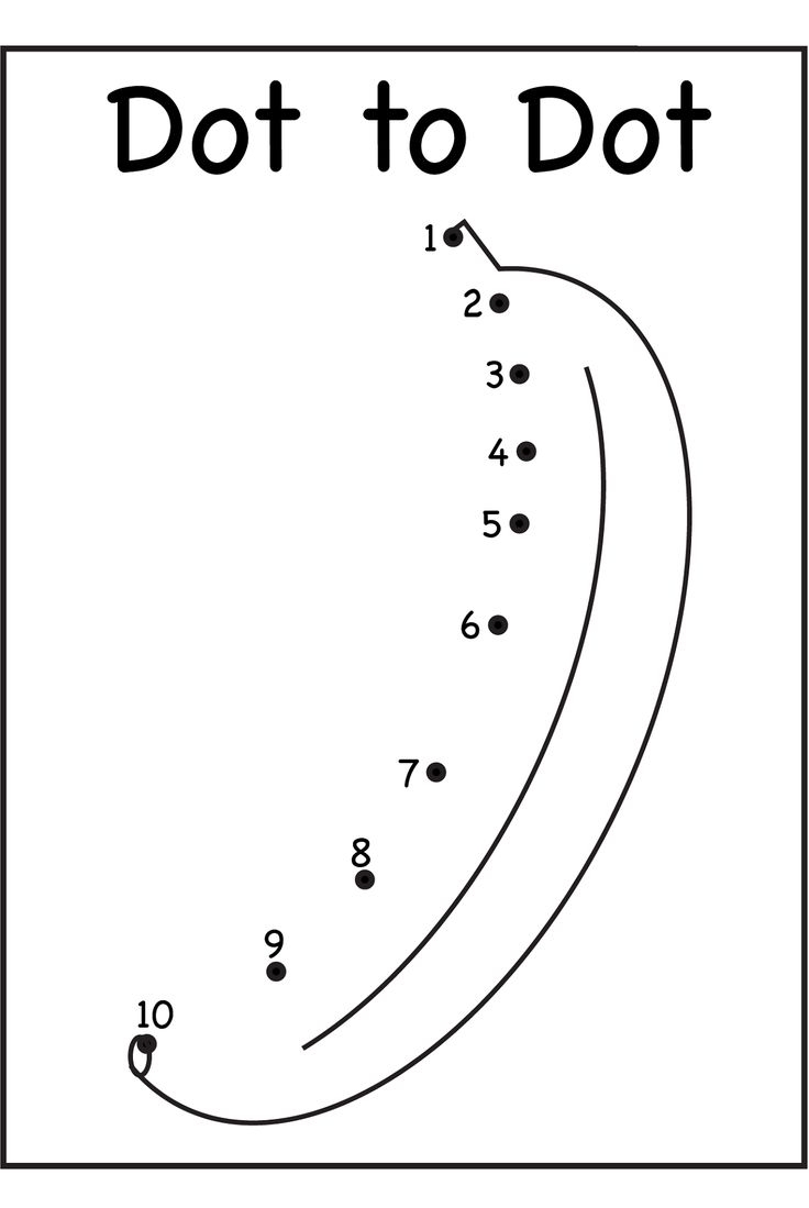Dot To Dots Worksheets For Kindergarten Activity Shelter
