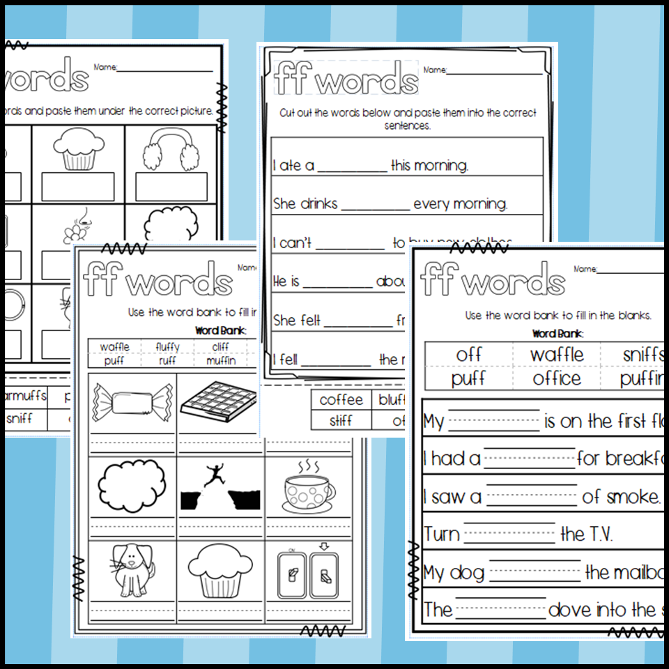 Double Consonant FF Words Worksheets Made By Teachers Double Consonant FF Words Worksheets Made By Teachers