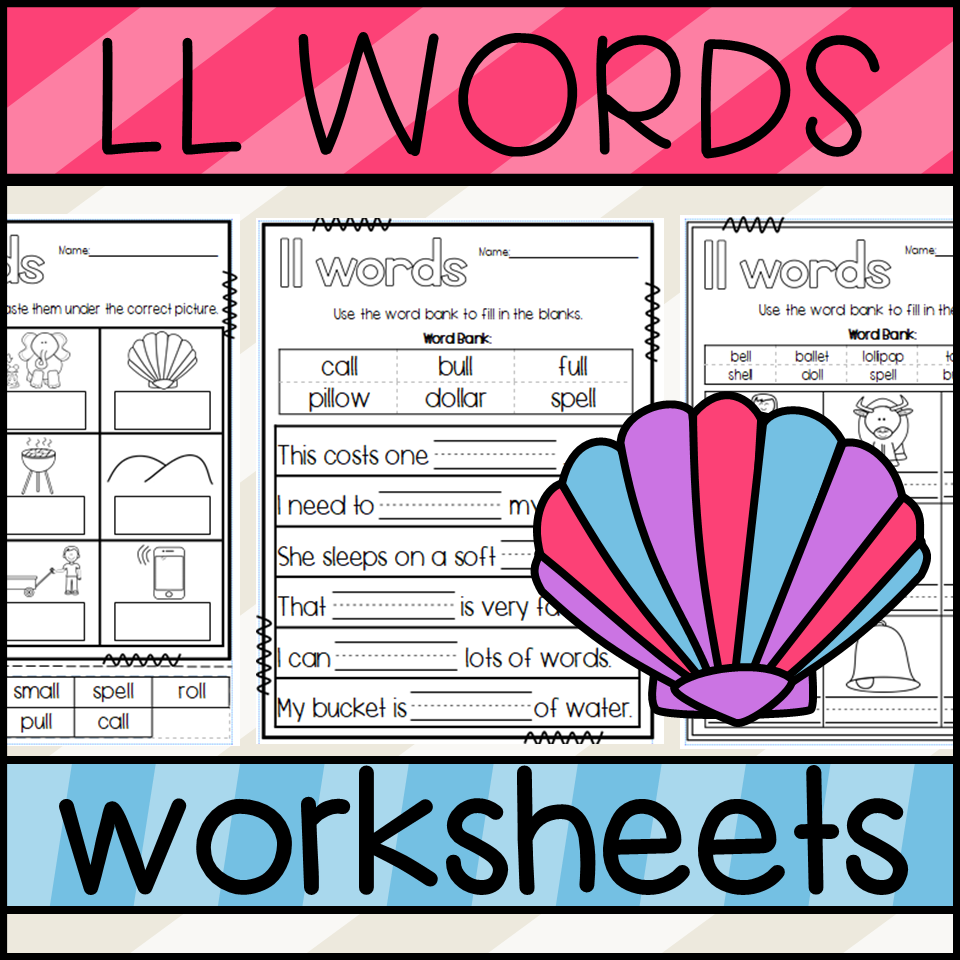 Double Letters LL Worksheets Made By Teachers