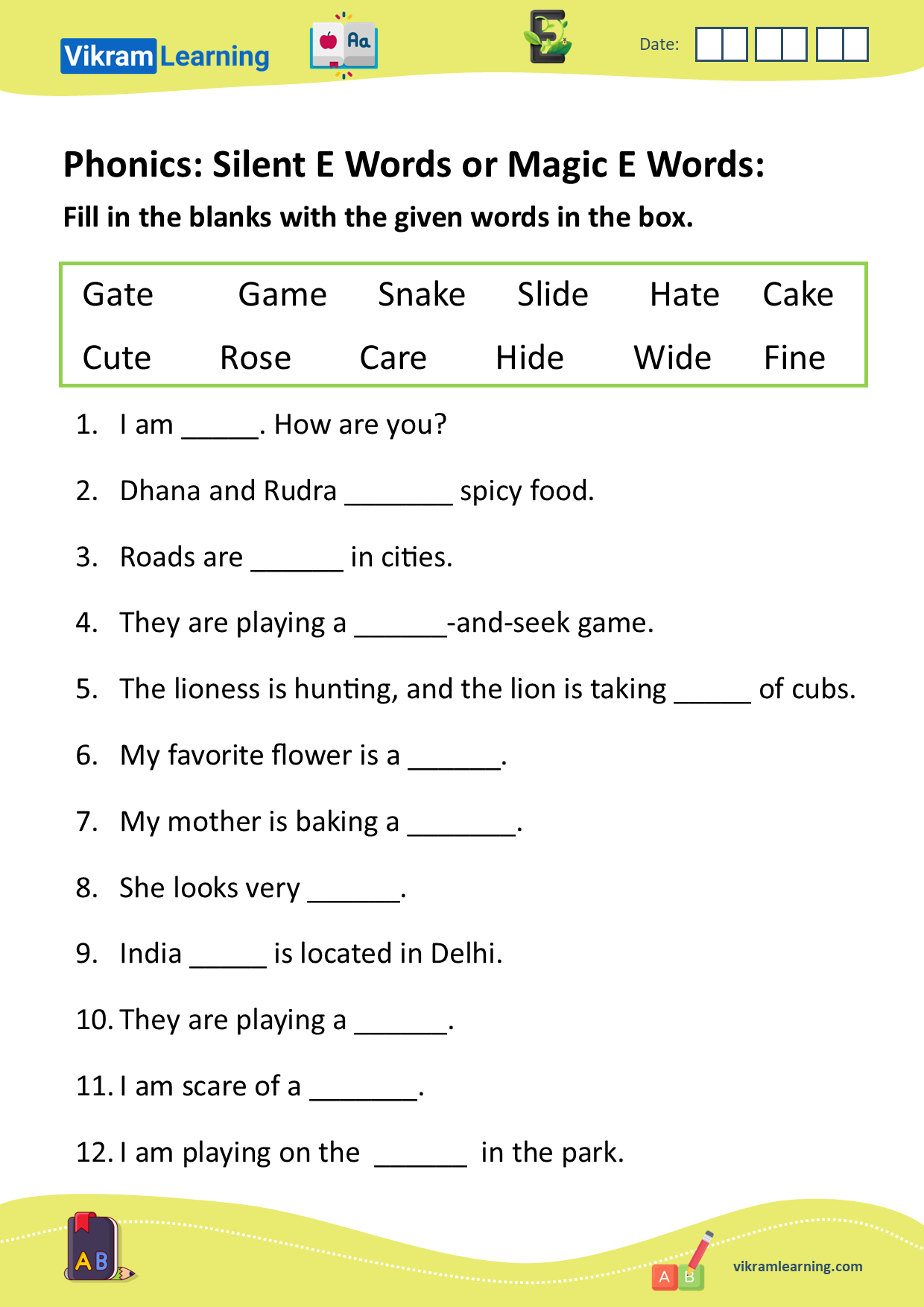 5th grade phonics worksheets