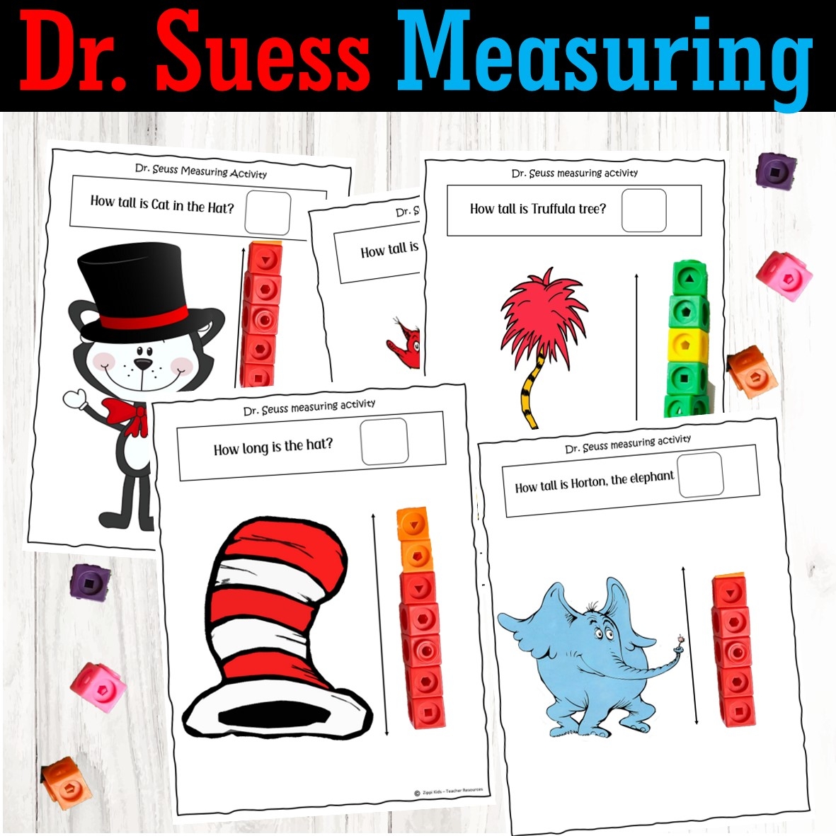 dr seuss math worksheets