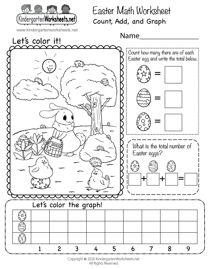 Easter Math Worksheet Free Printable Digital PDF Easter Math Worksheet Free Printable Digital PDF