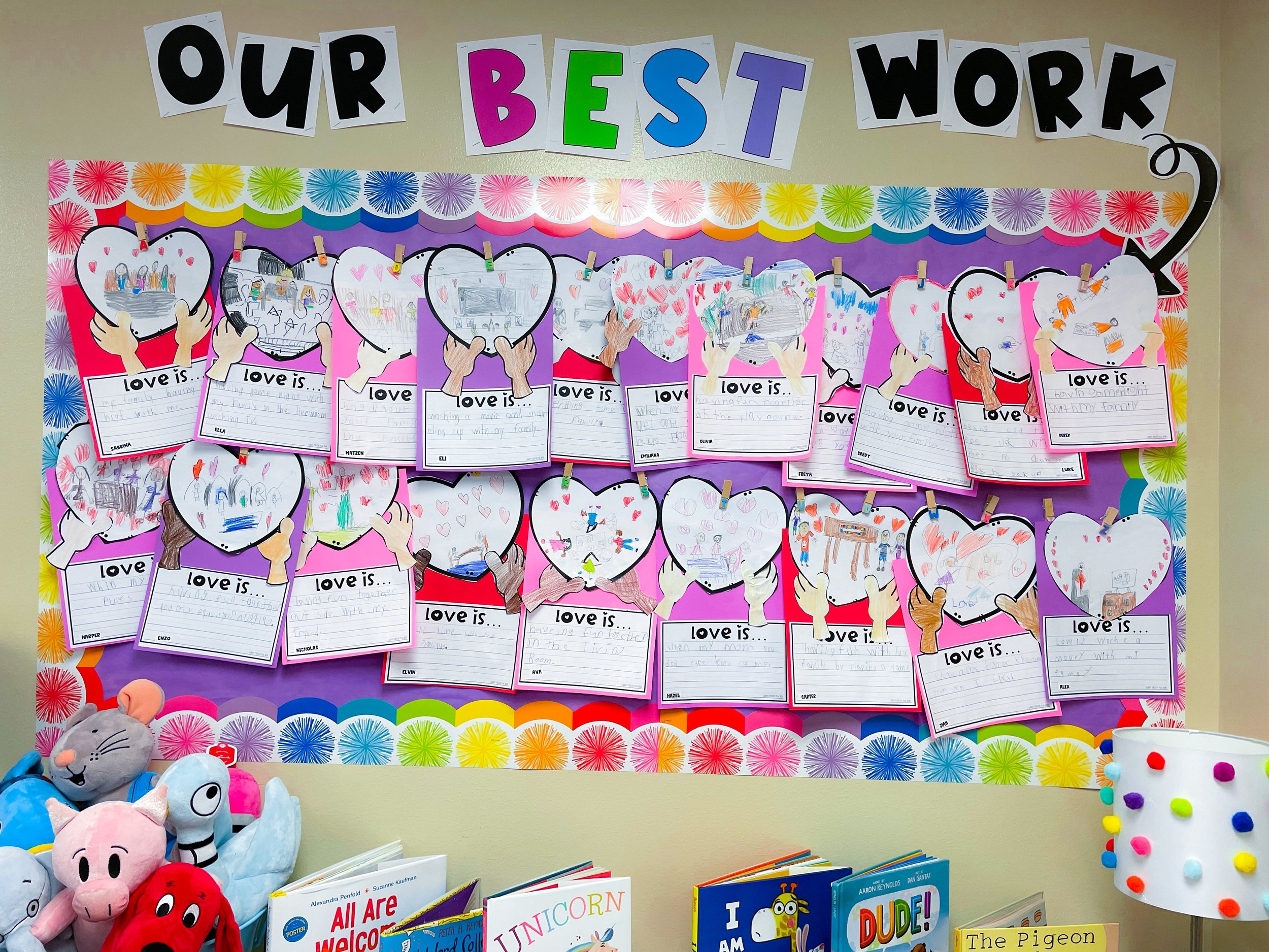 Easy Classroom Valentine s Activities For K 1 Sweet Firstie Fun