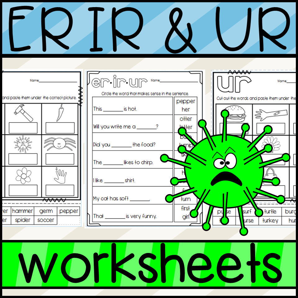 ER IR And UR Phonics Worksheets Made By Teachers
