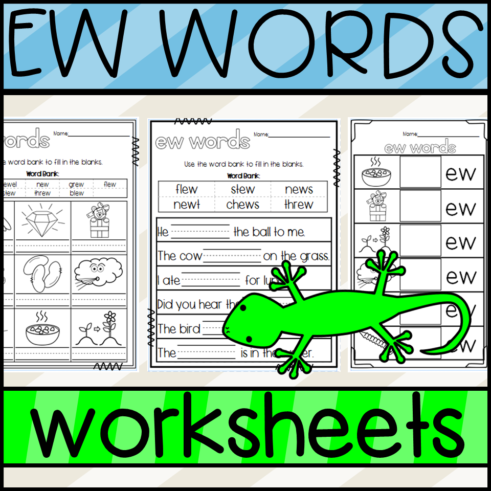 EW Words Worksheets Made By Teachers