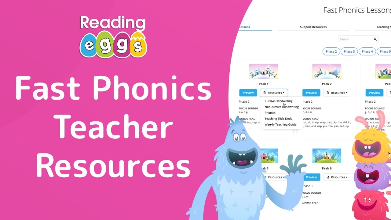 Fast Phonics Teacher Resources Teach Phonics With Fast Phonics In Your Classroom YouTube