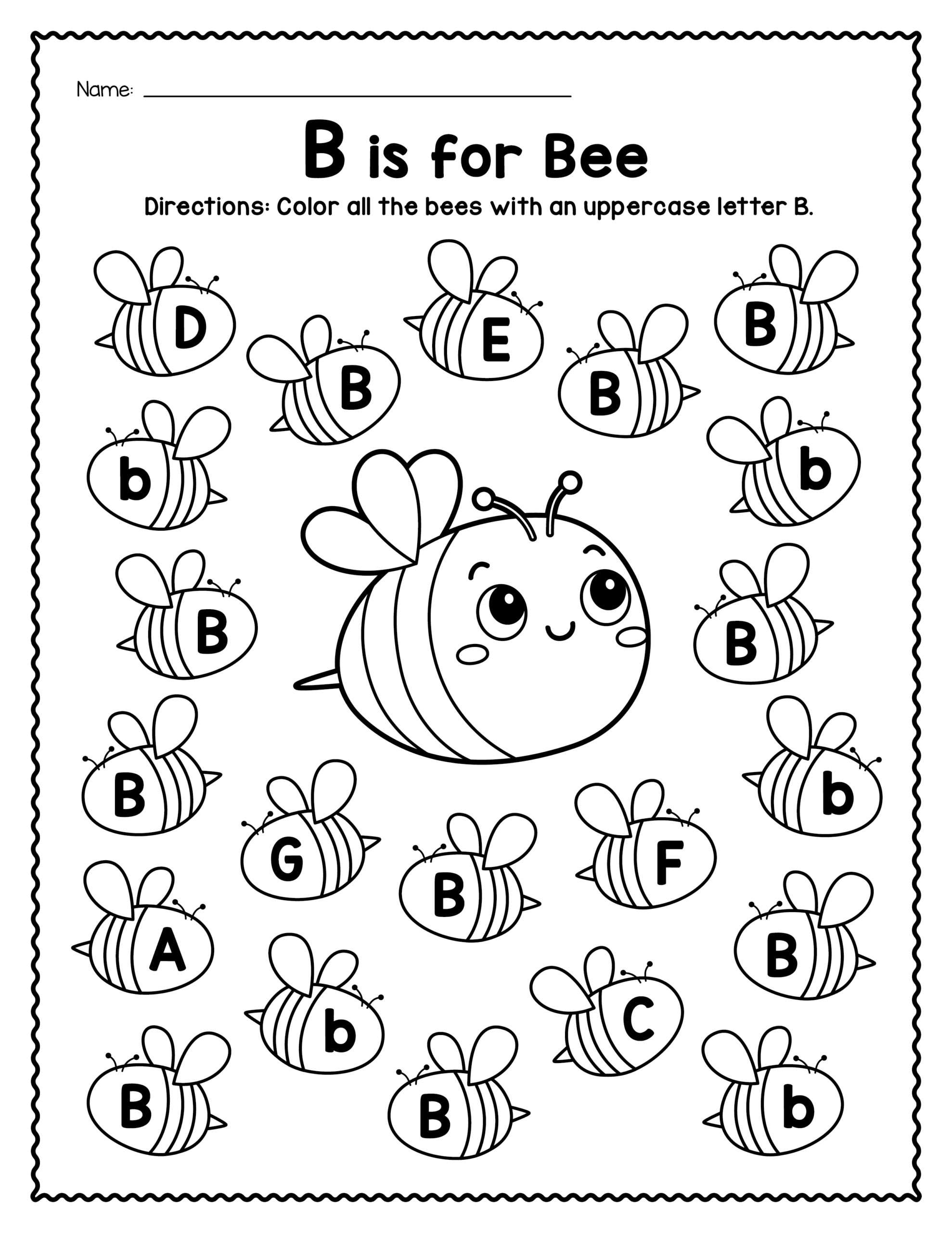 Find Alphabet Recognition Worksheets Made By Teachers