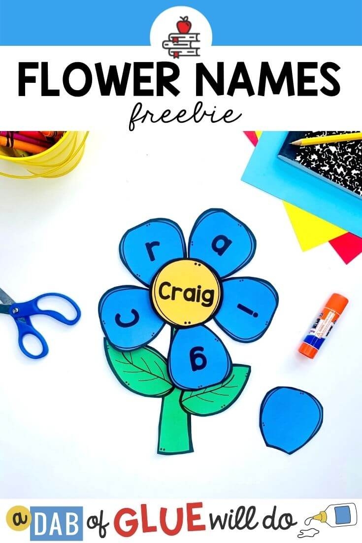preschool flower theme worksheets