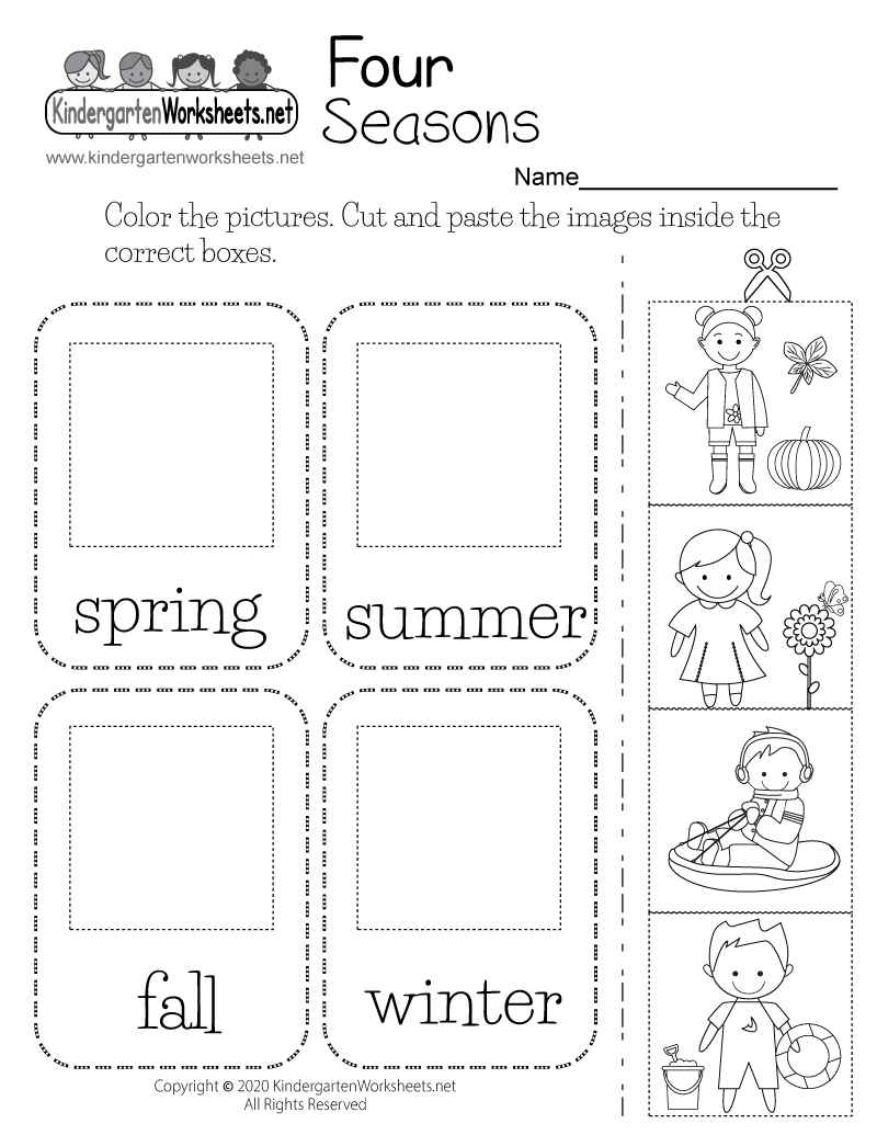 Four Seasons Worksheet Free Printable Digital PDF Four Seasons Worksheet Free Printable Digital PDF