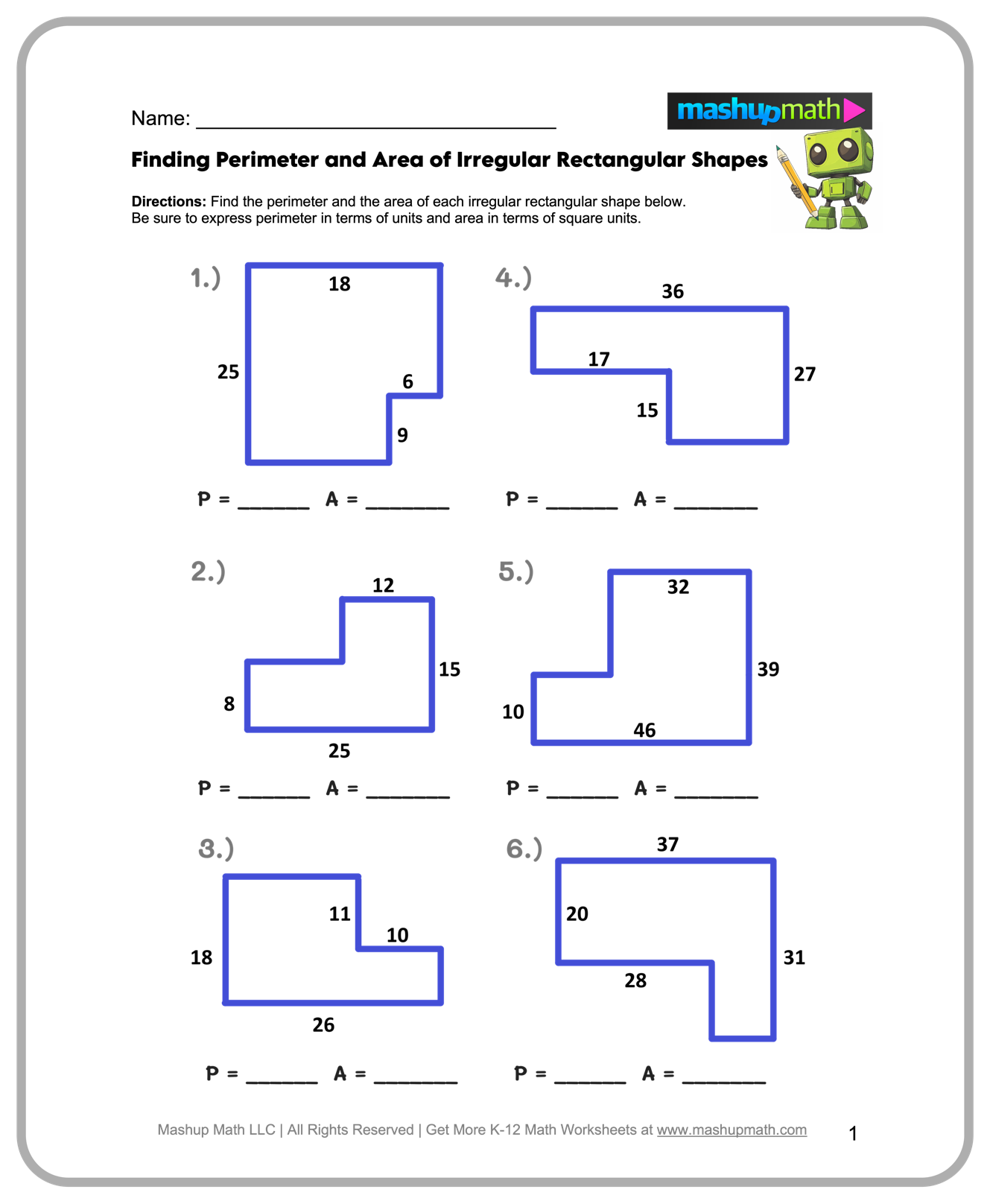 Free 6th Grade Math Worksheets Printable W Answers Mashup Math Free 6th Grade Math Worksheets Printable W Answers Mashup Math