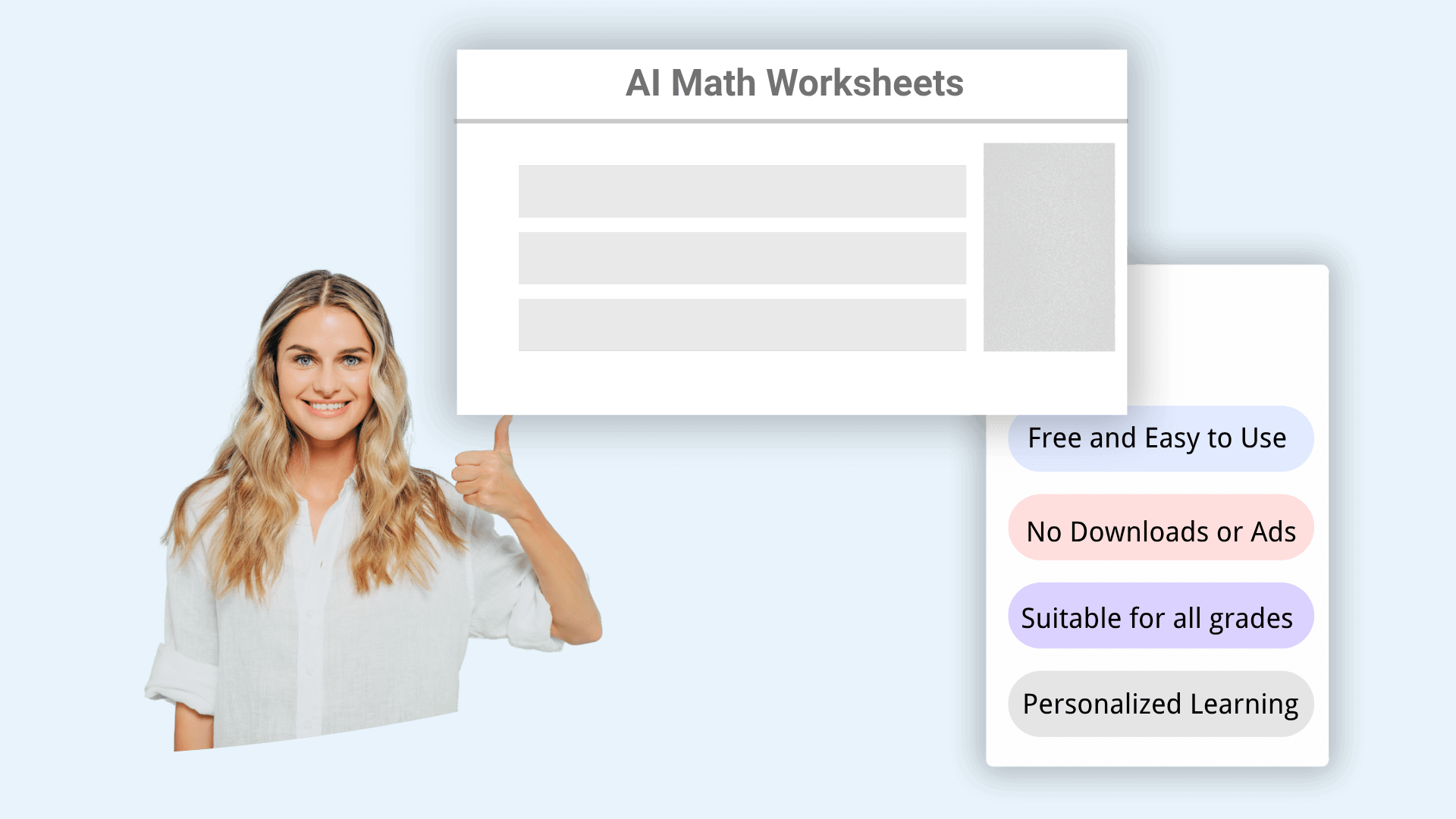 Free AI Worksheet Generator