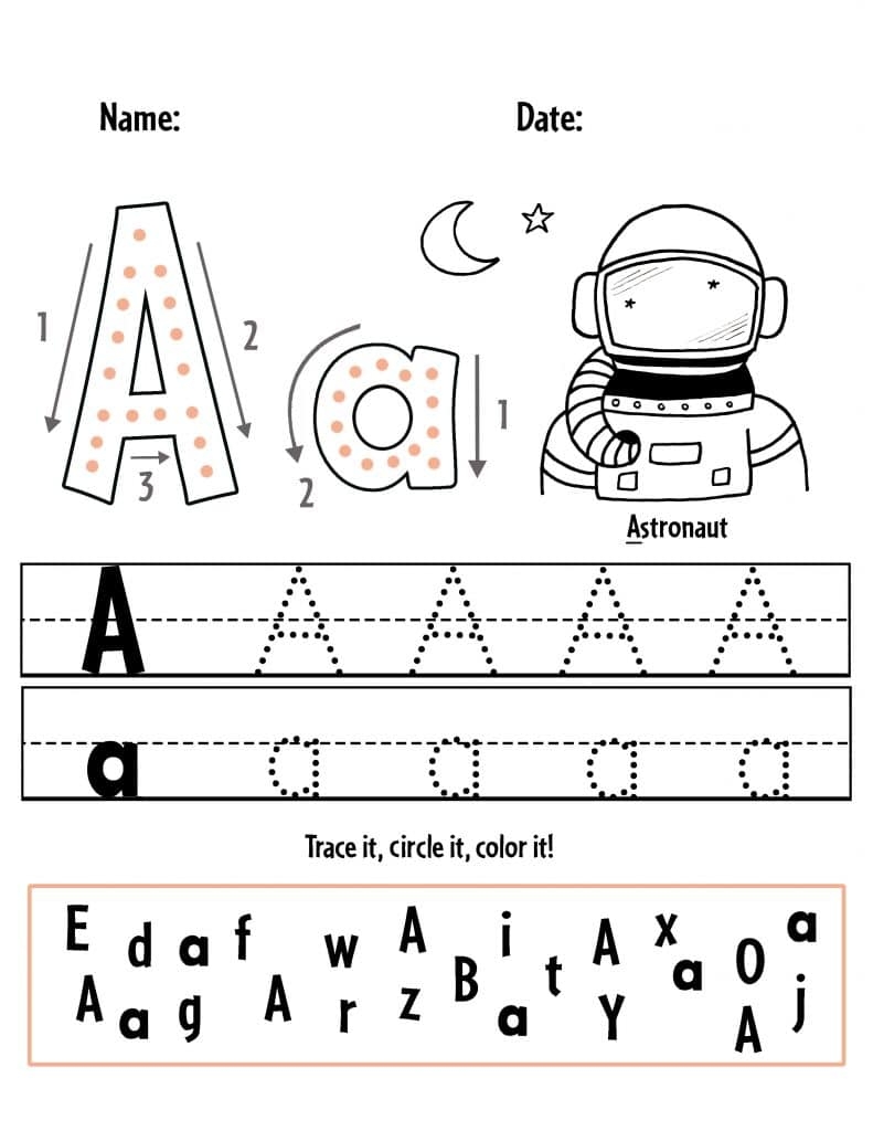 a and an worksheets for preschool a and an worksheets for preschool