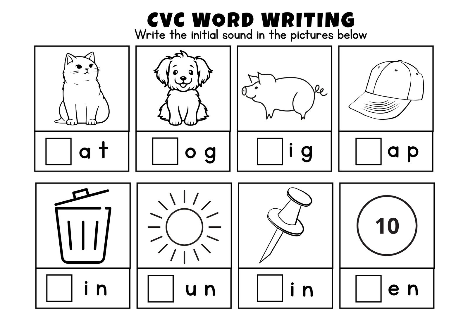 free reading phonics worksheets