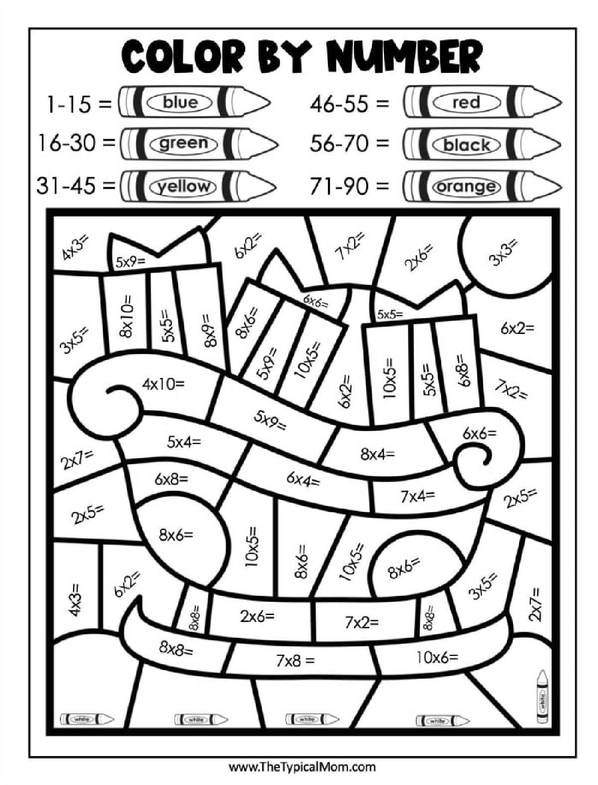 free math coloring worksheets