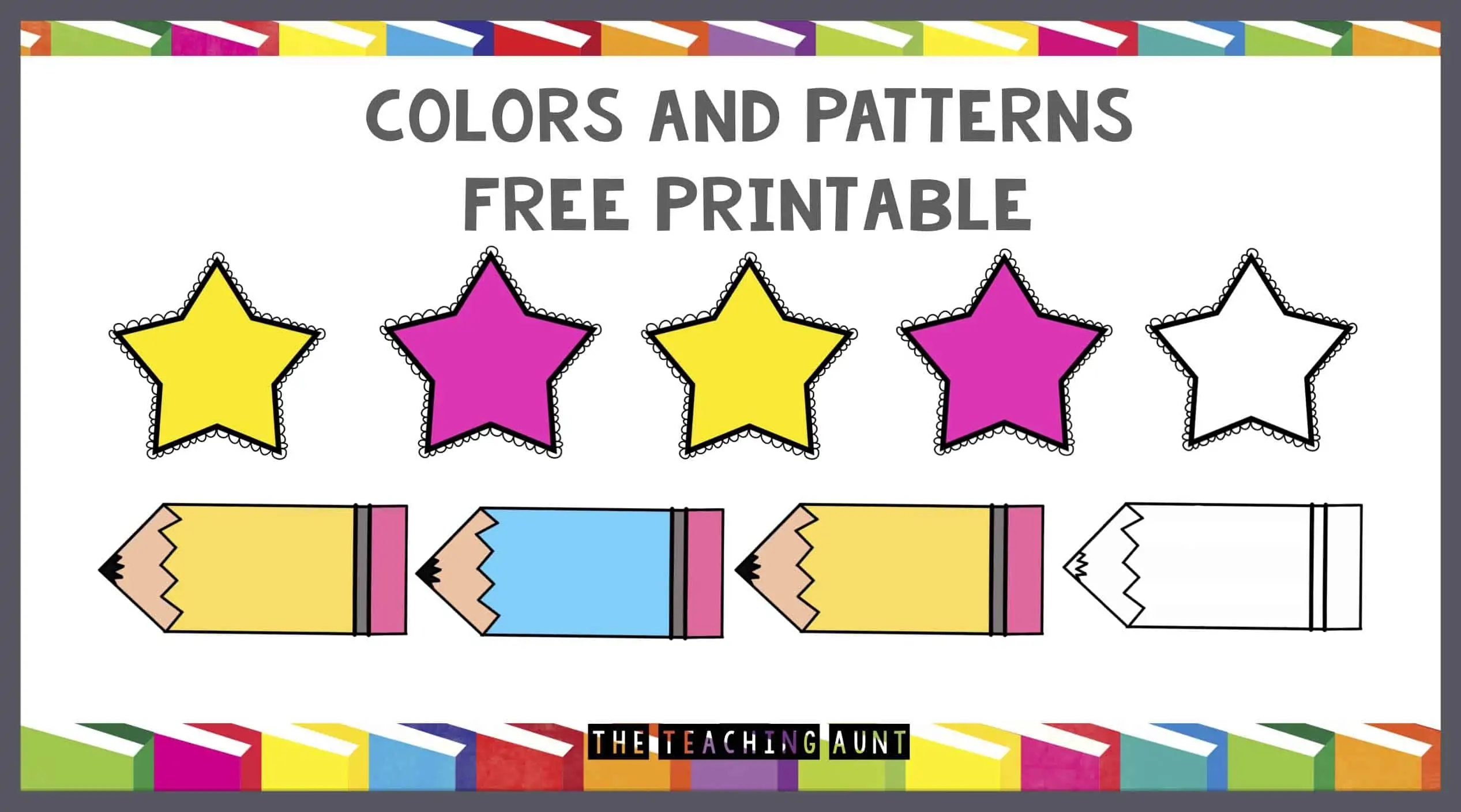 pattern worksheets for preschoolers