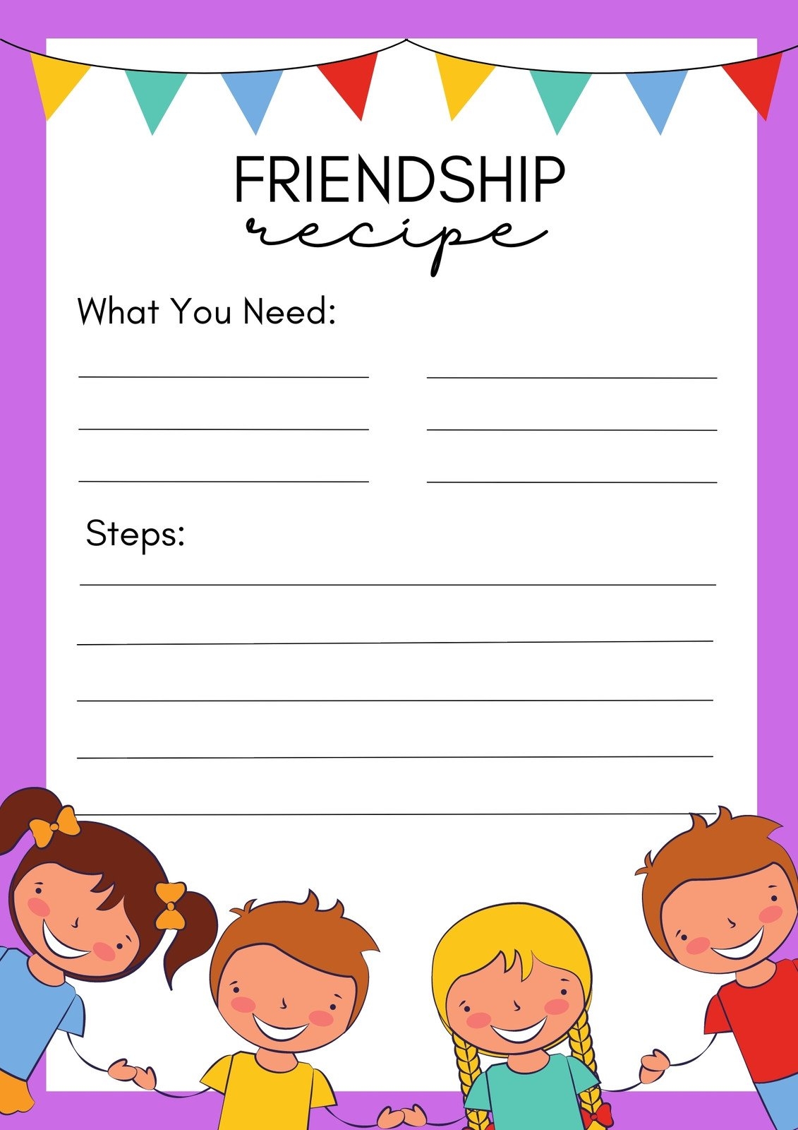 free printable friendship worksheets pdf