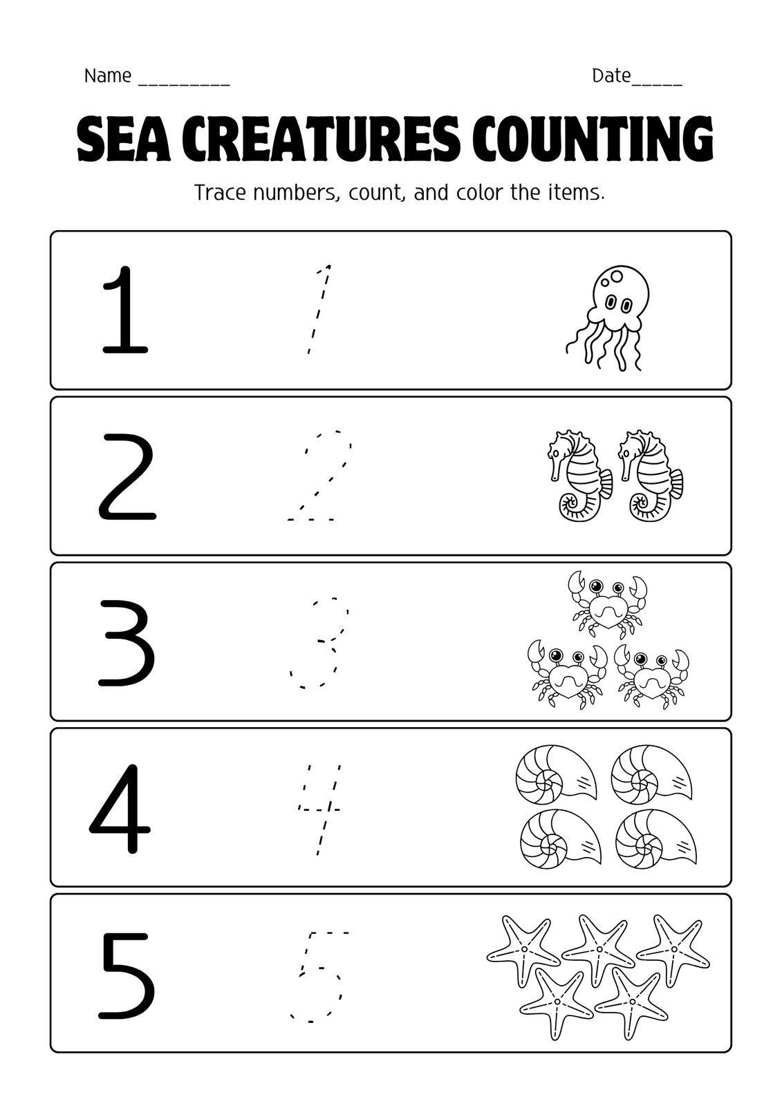 Free Custom Printable Preschool Worksheet Templates Canva Free Custom Printable Preschool Worksheet Templates Canva
