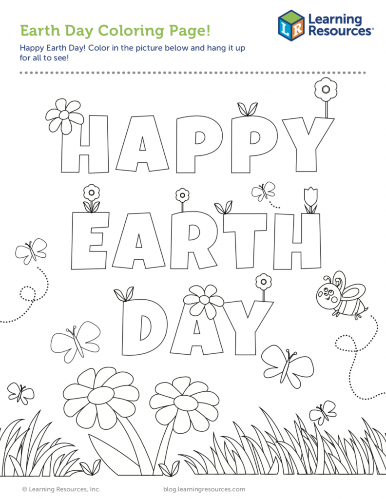 Free Earth Day Printables For Kids Learning Resources Free Earth Day Printables For Kids Learning Resources