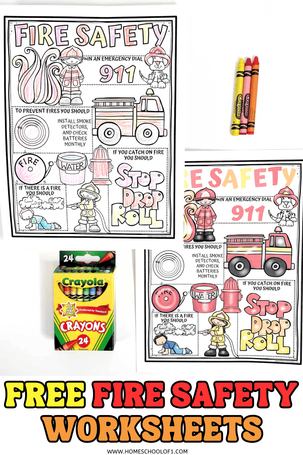 Free Fire Safety Worksheet Great For Fire Prevention Week