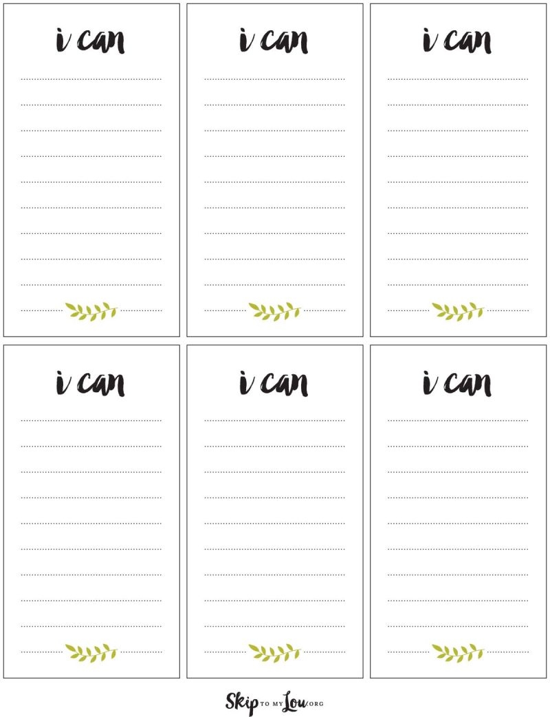 goal setting worksheet free printable