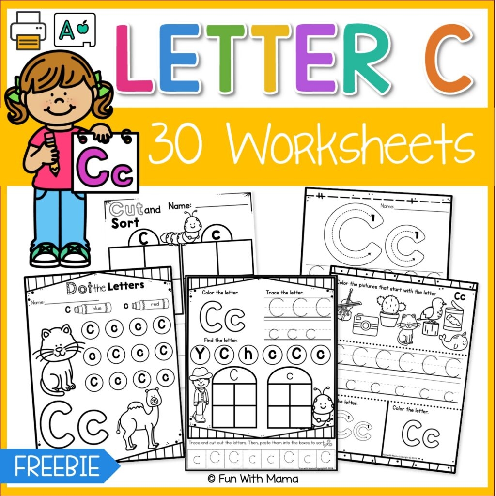 Free Letter C Worksheets