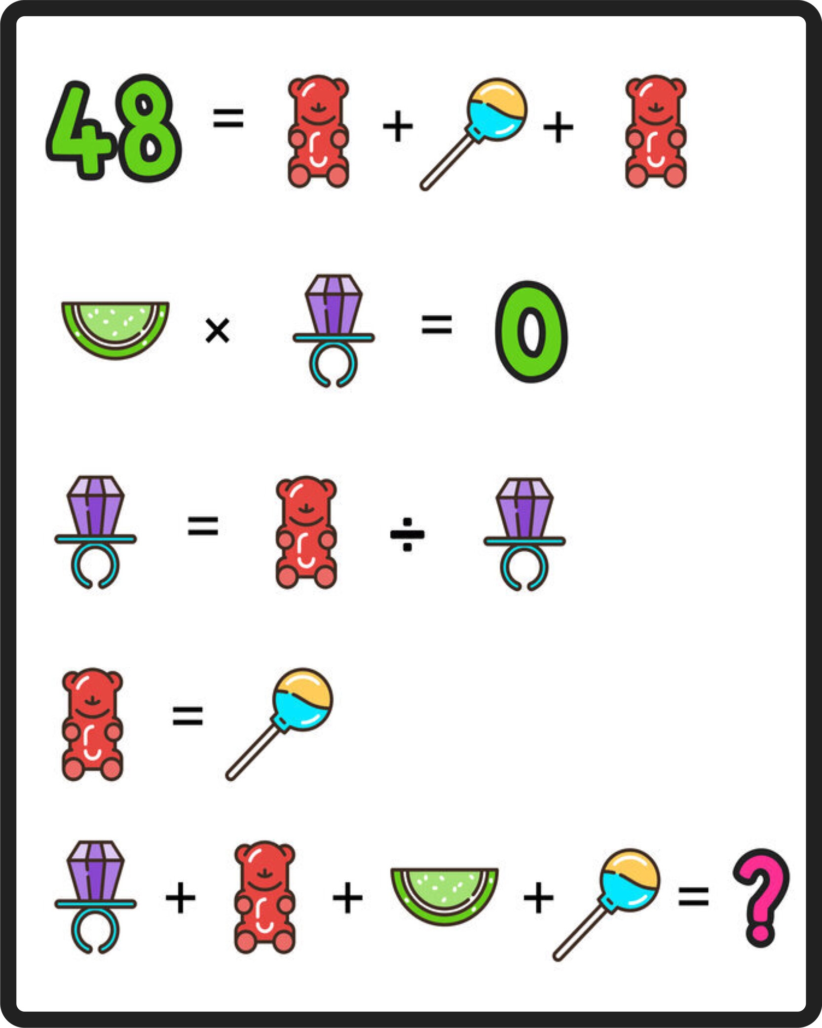Free Math Puzzles Mashup Math
