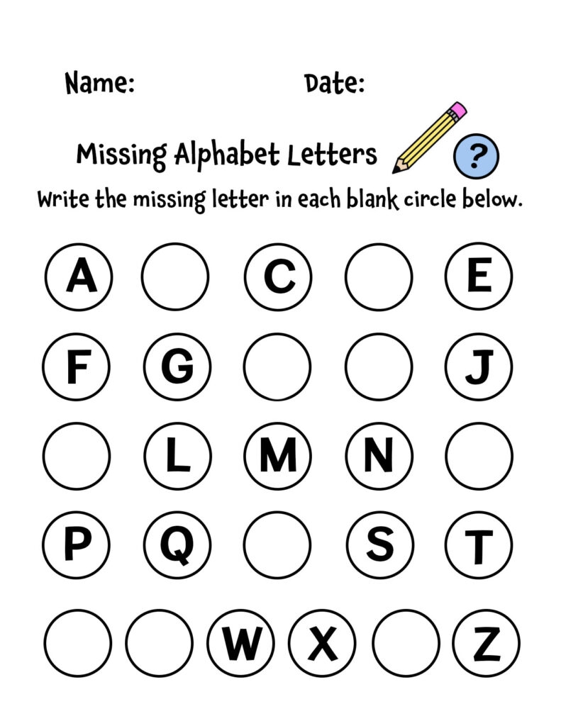 free alphabet printables worksheets