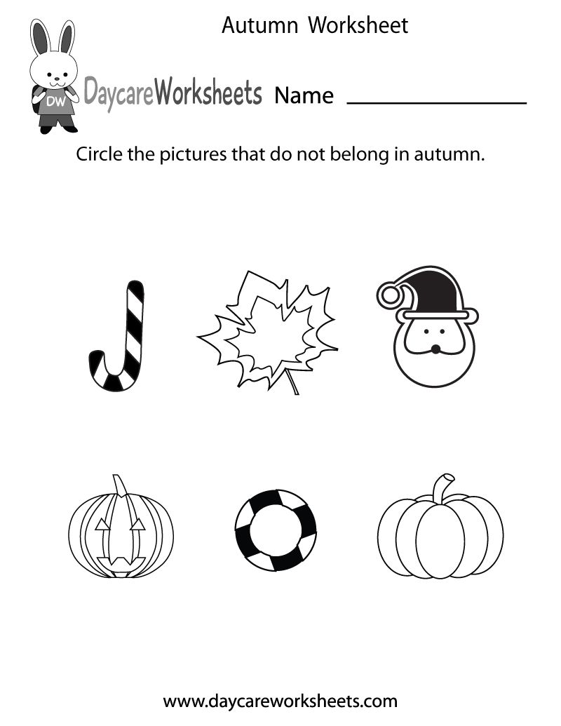 autumn worksheets for preschool autumn worksheets for preschool