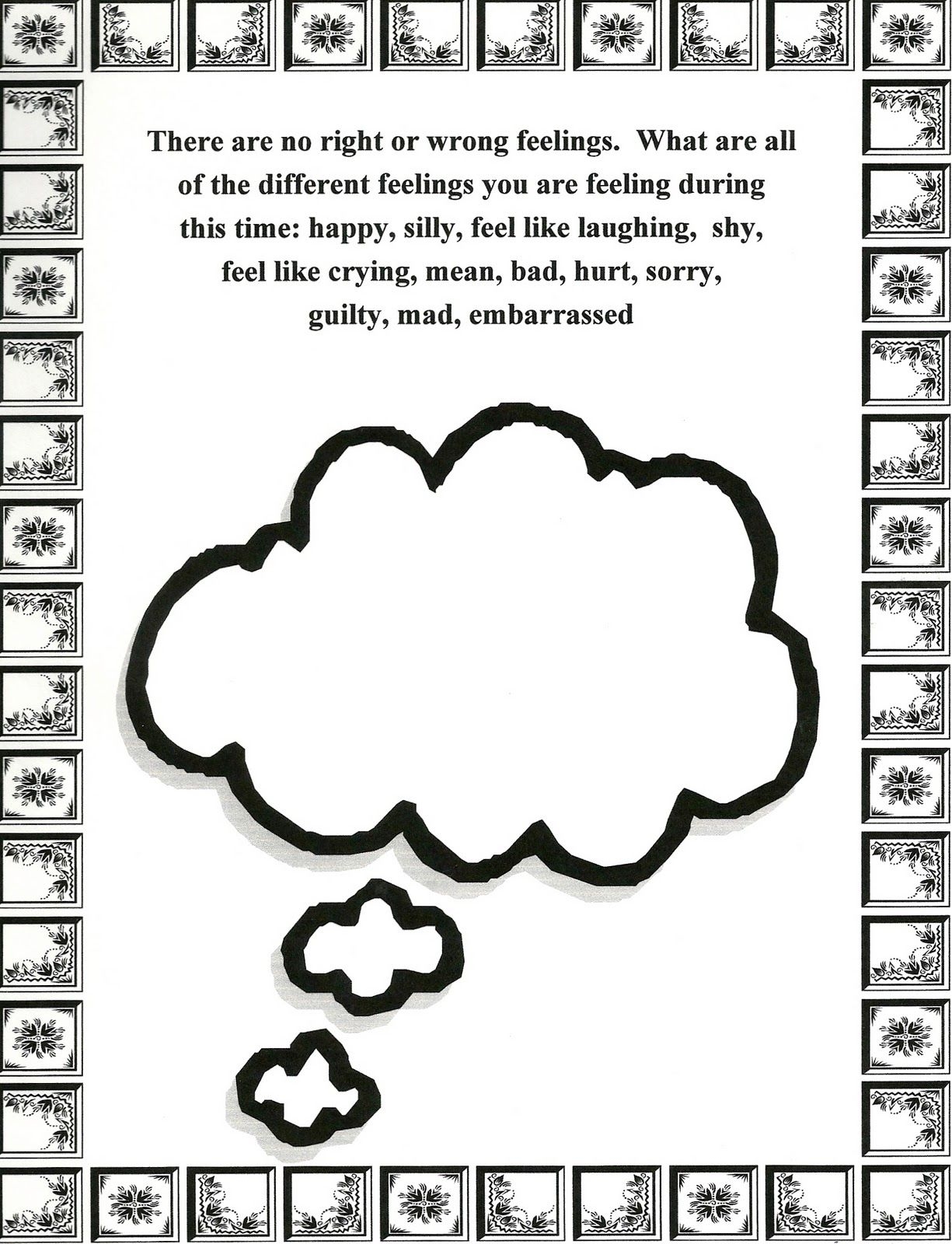 Free Printable Art Therapy Worksheets Printable Party Favors