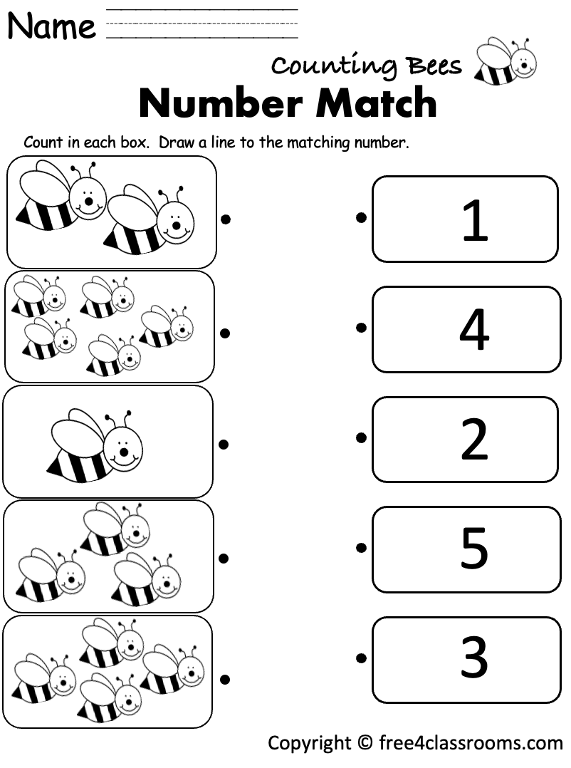 counting worksheets for preschoolers