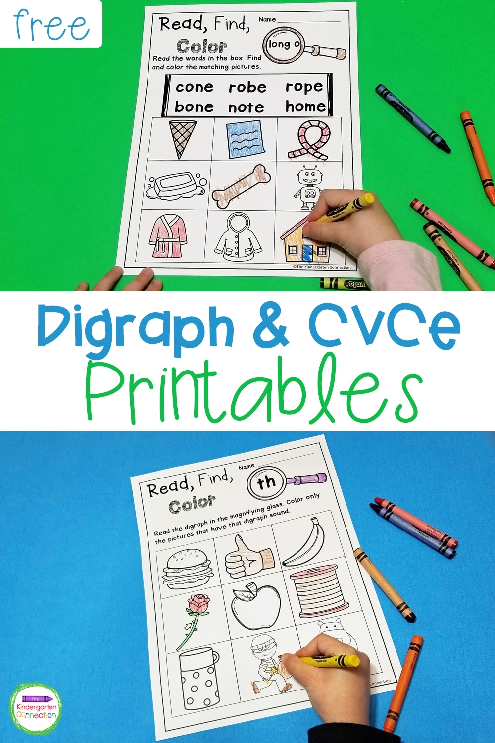digraph worksheets kindergarten