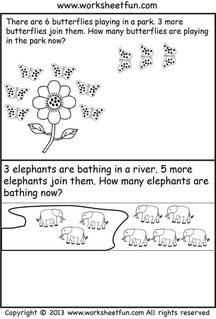 Free Printable Kindergarten Story Math Problems Picture Word Worksheets Library Free Printable Kindergarten Story Math Problems Picture Word Worksheets Library