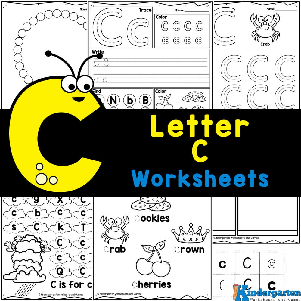 letter c phonics worksheets
