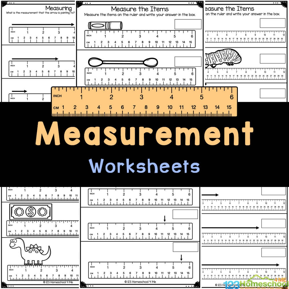 measurement kindergarten worksheets