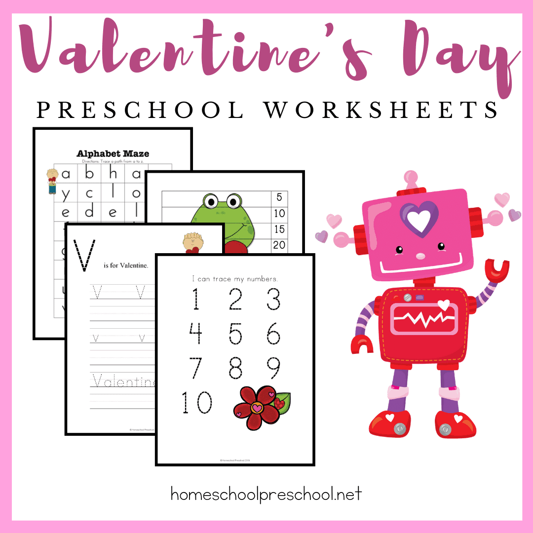 valentine printable worksheets