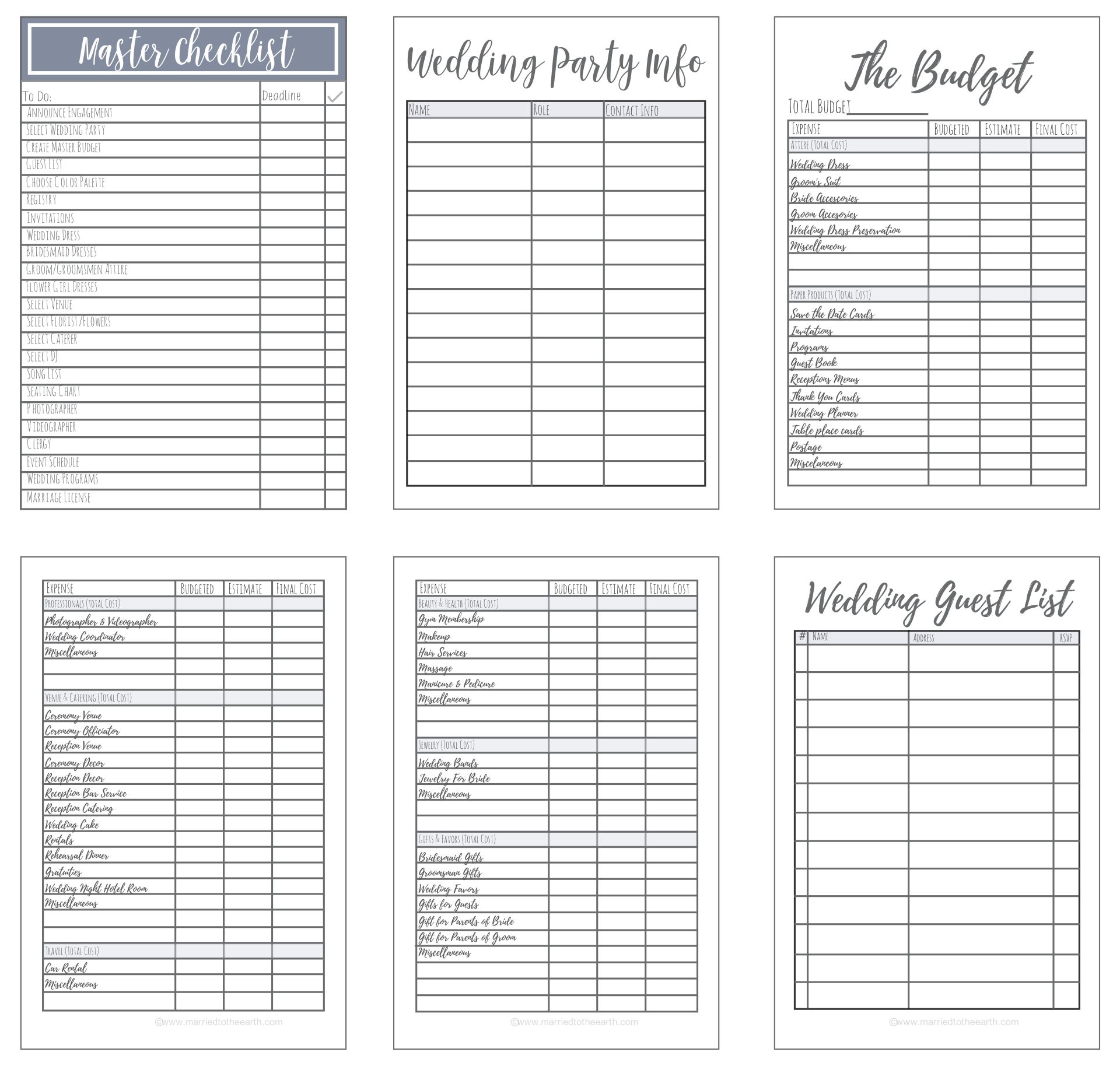 Free Printable Wedding Planner For Wedding Binder Worksheets Library Free Printable Wedding Planner For Wedding Binder Worksheets Library