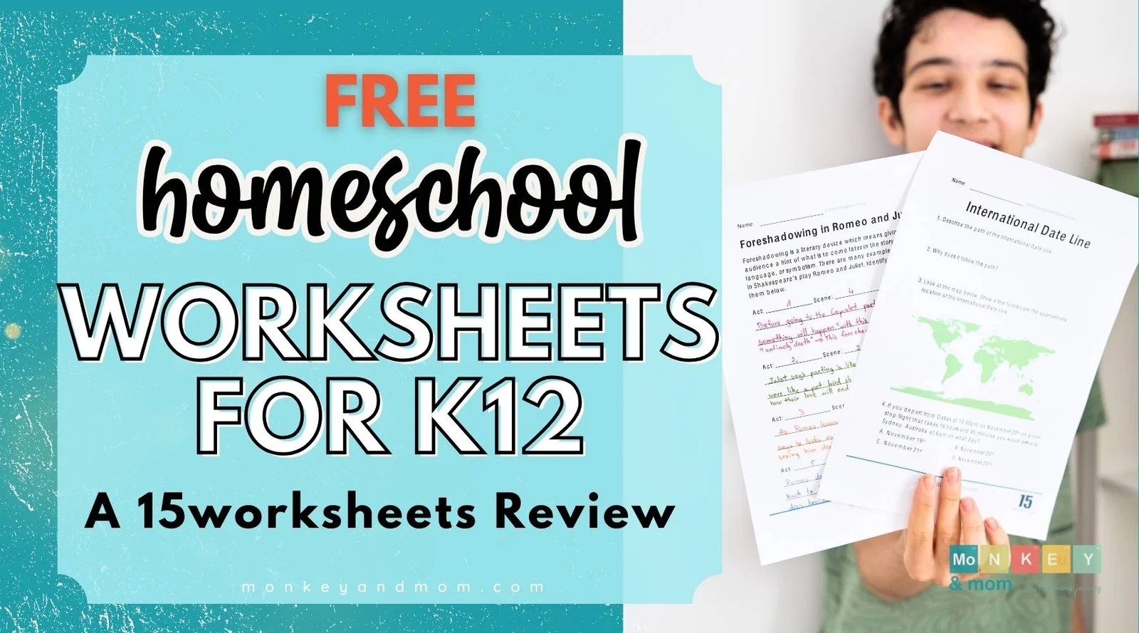 free printable worksheets for homeschooling