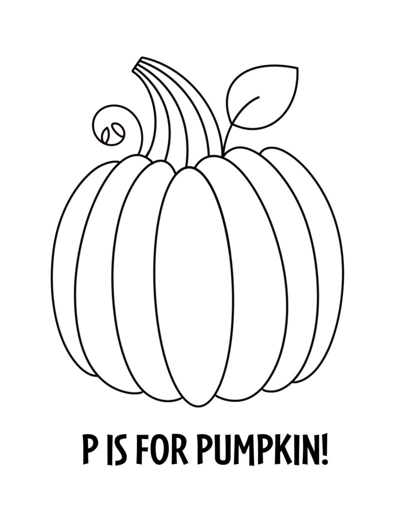 pumpkin worksheets for preschool