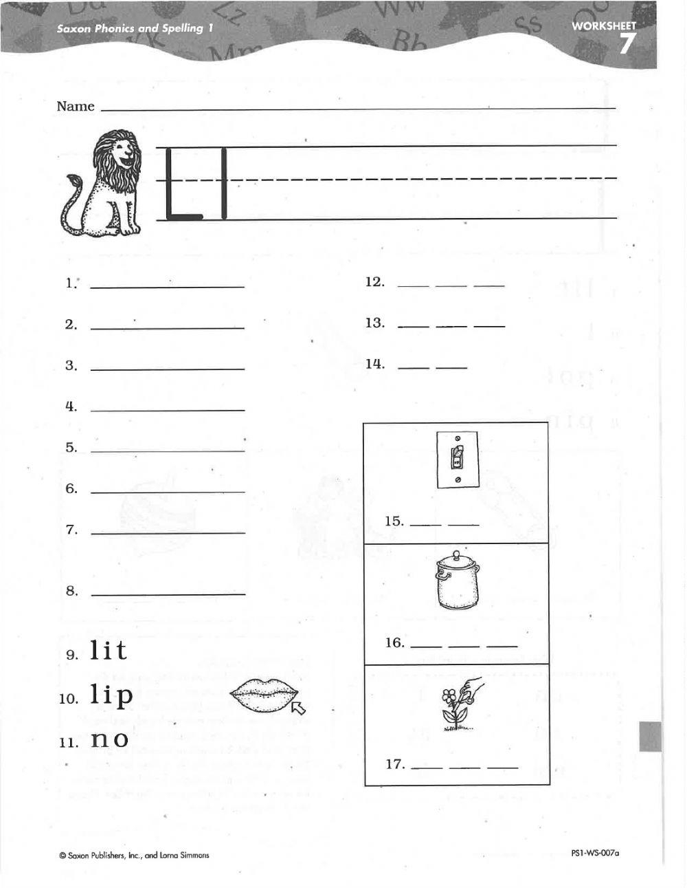 Free Saxon Phonics Worksheet Download Free Saxon Phonics Worksheet Png Images Free Worksheets On Clipart Library