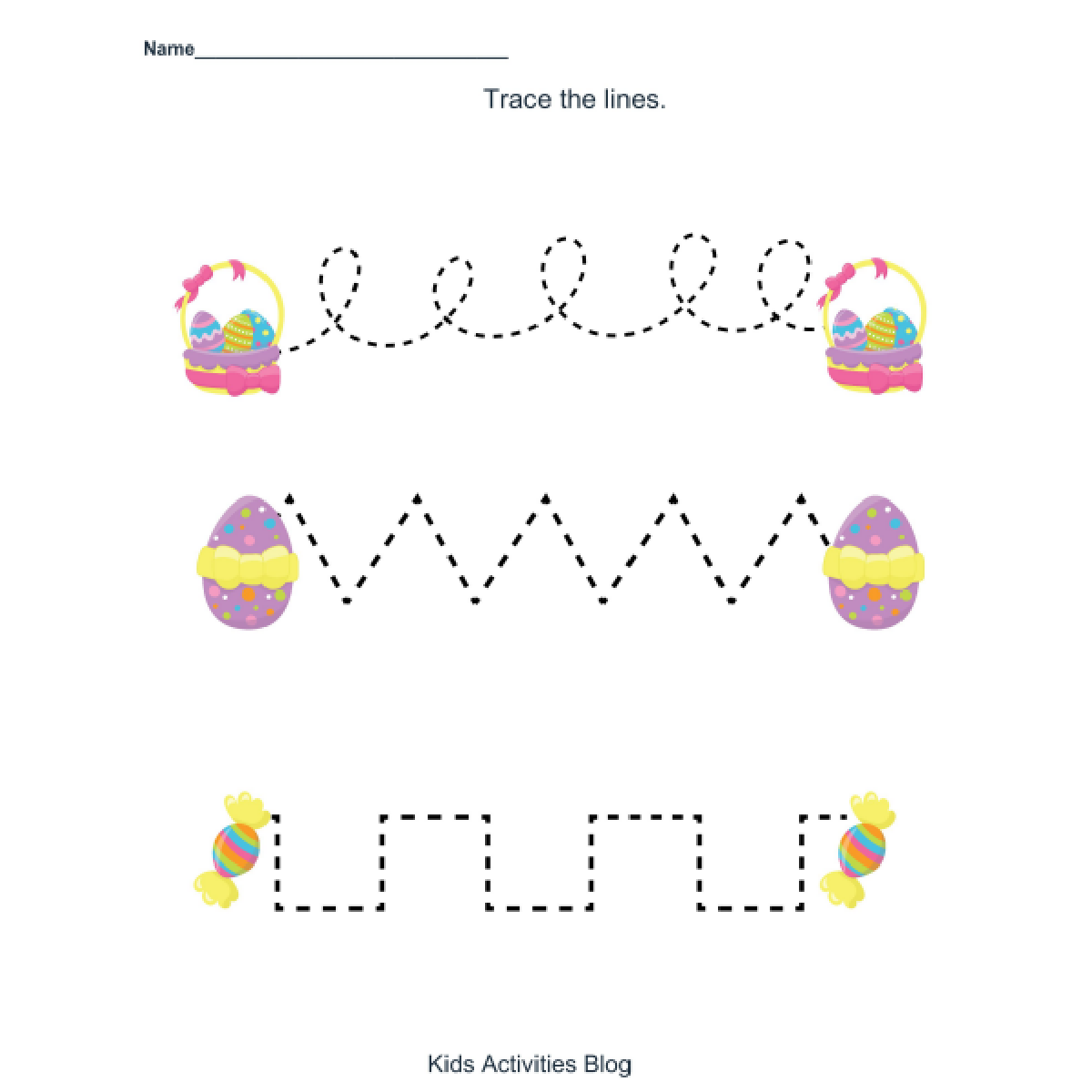 Fun Free Printable Easter Preschool Worksheets Kids Activities Blog
