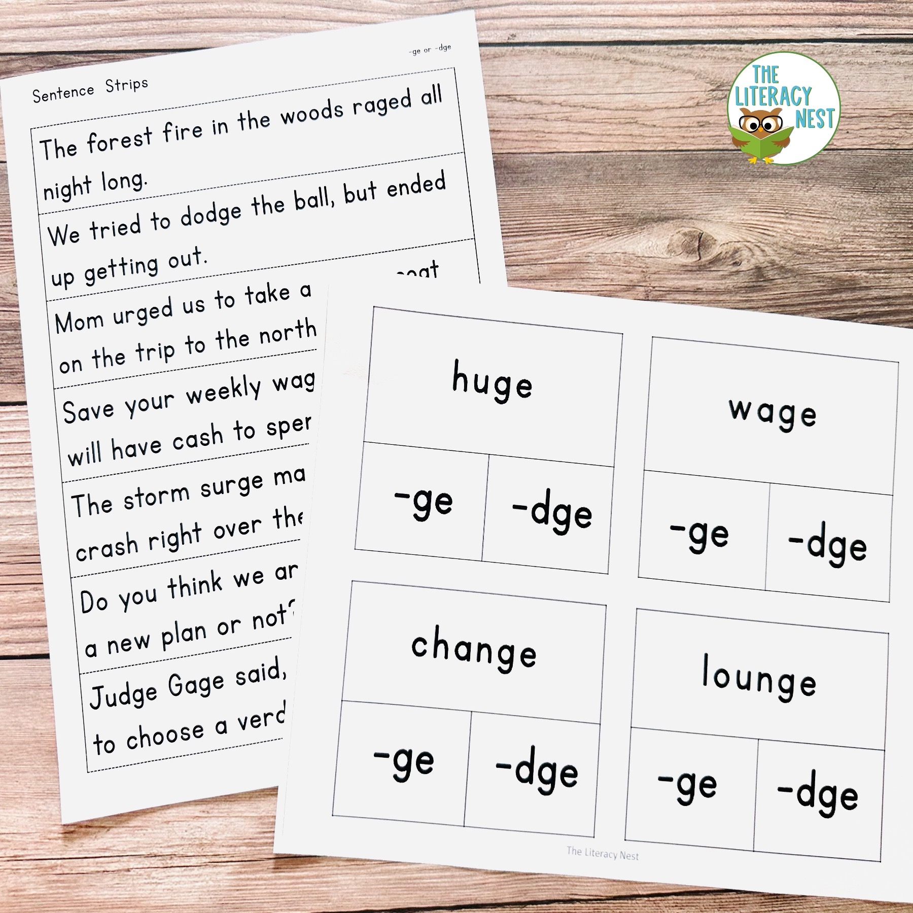GE DGE Phonics Activities For Orton Gillingham Lessons The Literacy Nest