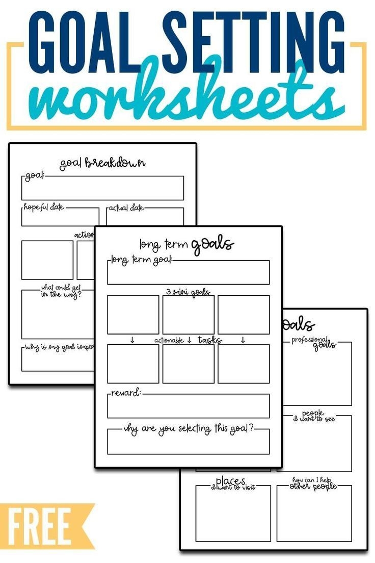 Goal Setting Worksheets Updated For 2026 3 Free Goal Planner Printables Goal Setting Worksheets Updated For 2026 3 Free Goal Planner Printables