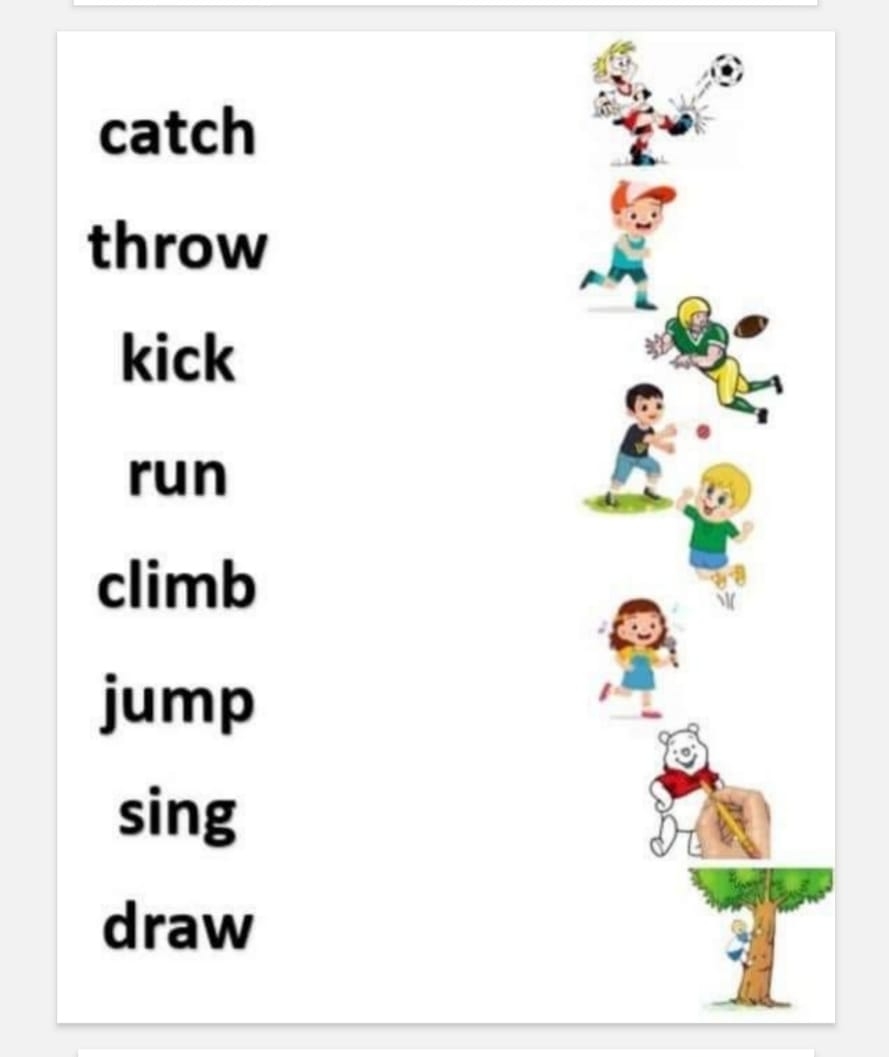 Grade 1 Verbs Worksheets Activity School For Kids Grade 1 Verbs Worksheets Activity School For Kids