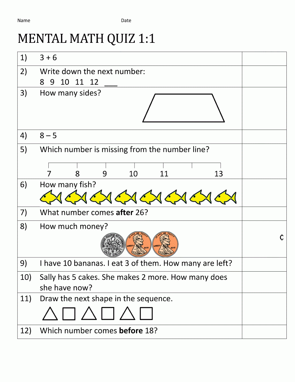 pearson education kindergarten math worksheets